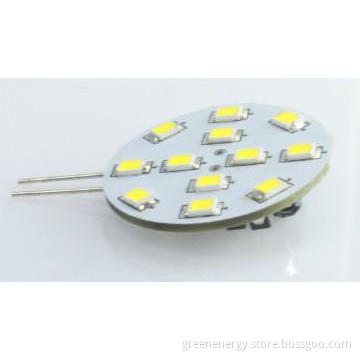 12 SMD brightest  2W G4 LED Bulb 12V AC DC 10-30V DC (C)